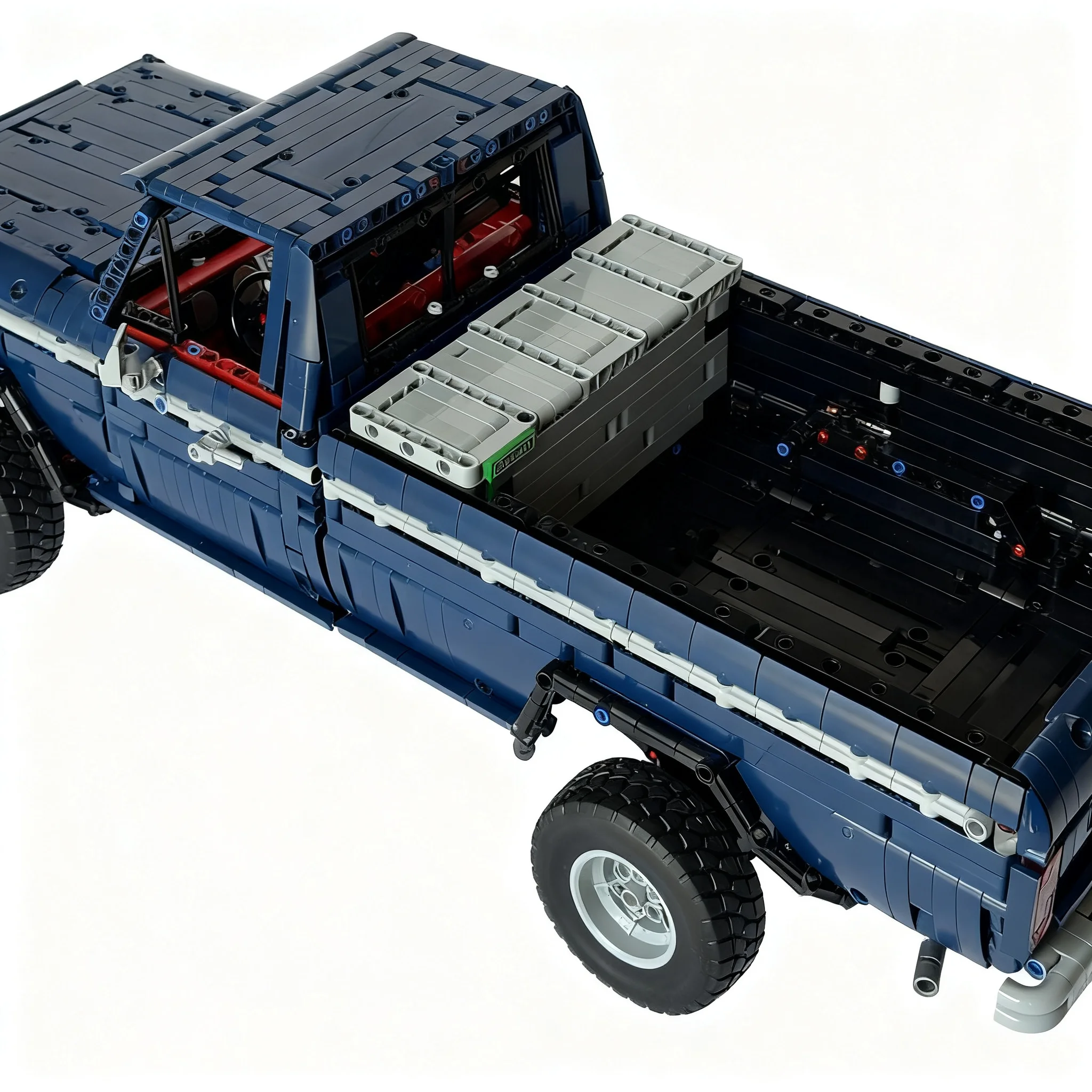 271pcs MOC Technical F150 air supply system mod Model Building Blocks Christmas Gift Architecture Education Creative Assemble