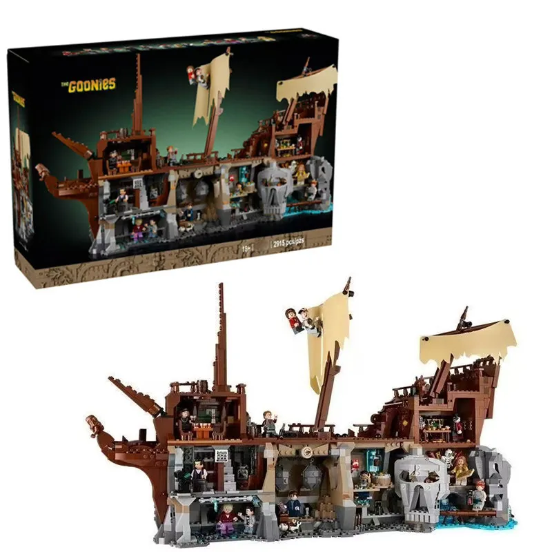 

2912pcs IDEAS Creative Series The Goonies Boys and Girls Educational Building Blocks Toy Birthday Gift Model Ornament 21363