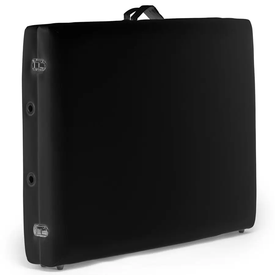 Professional Portable Folding Massage Table with Carrying Case Black