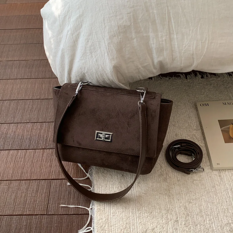 

2025 Spacious Matte Crossbody Bag, Underarm Shoulder Purse for Women, Casual Commuter Tote, Minimalist Day-to-Night Bag