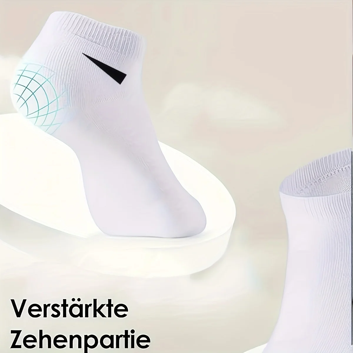 6/12 جوارب غير مرئية منخفضة القطع للجنسين، ماصة للرطوبة، ناعمة ومريحة، ملحق سفر يجب اقتناؤه لجميع المواسم #2