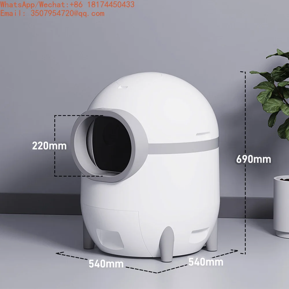 

App Wifi Touch Control Intelligent Electric Self Cleaning Automatic Cat Automatic Box