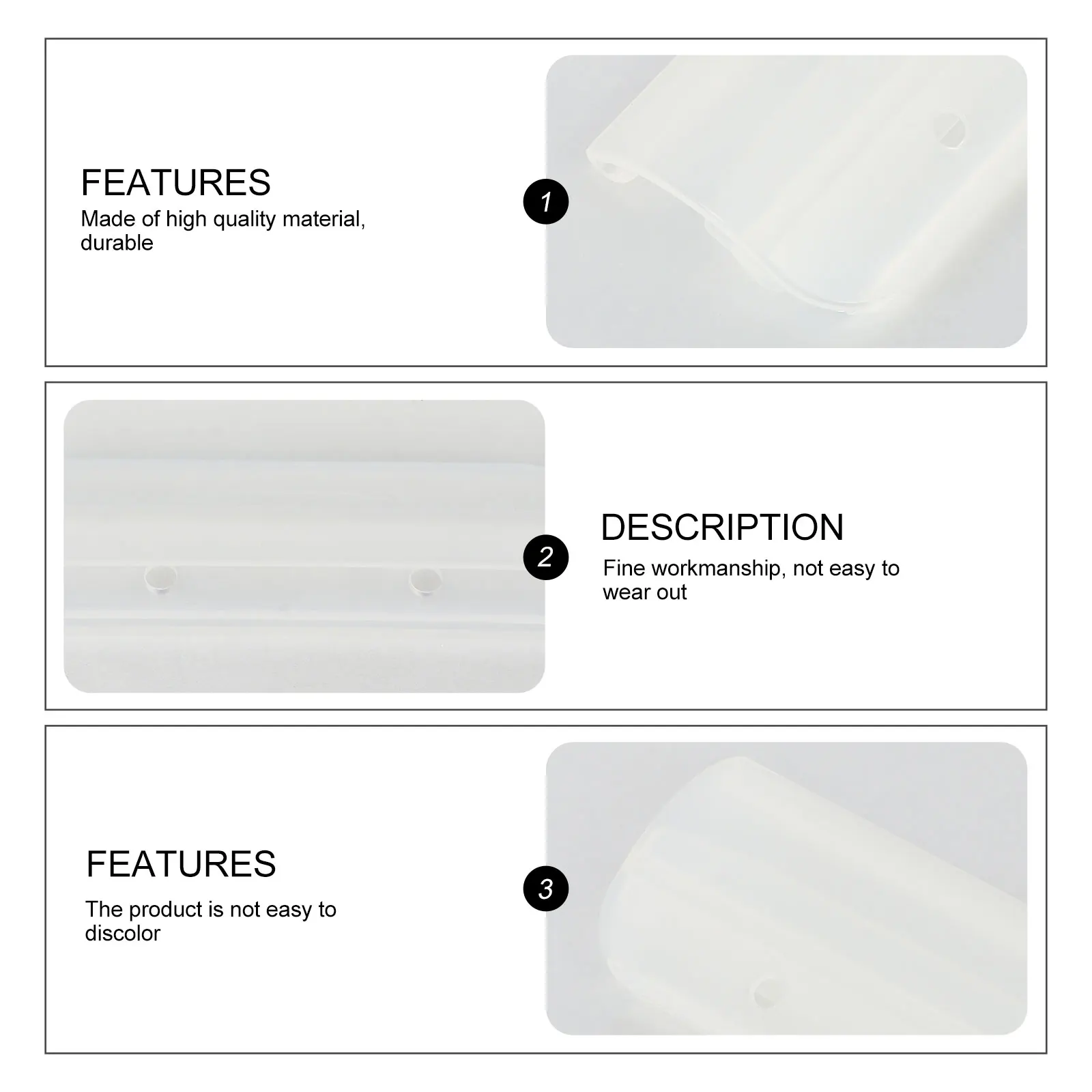 

10pcs Thickened Plastic Tabs for Hanging File Folder Inserts Portable Office Document ganization System