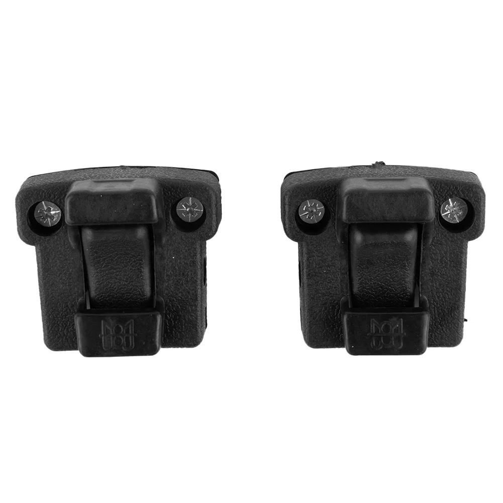 Locks Hardware Glass Lock Buckles Car Accessories Latch Buckles Car Window Lock 2pcs Lock Glass Black Plastic High Quality