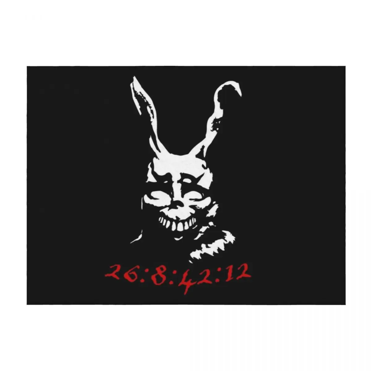 

Donnie Darko Countown Throw Blanket Bed Soft Big Decorative Beds Multi-Purpose Blankets