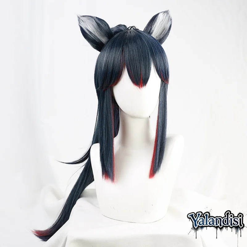 Yalandisi& Cosplay Wig Halloween Carnival Party Props Synthetic Hair Heat Resistant Fiber+Wig Cap