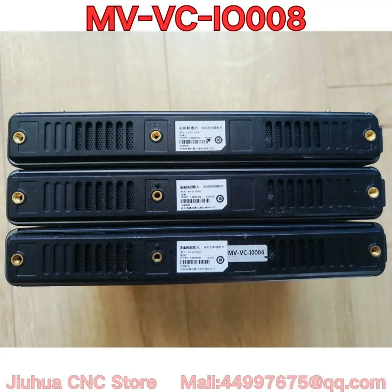 The second-hand MV-VC-IO008 visual serial port light source IO expansion board functions normally in testing.