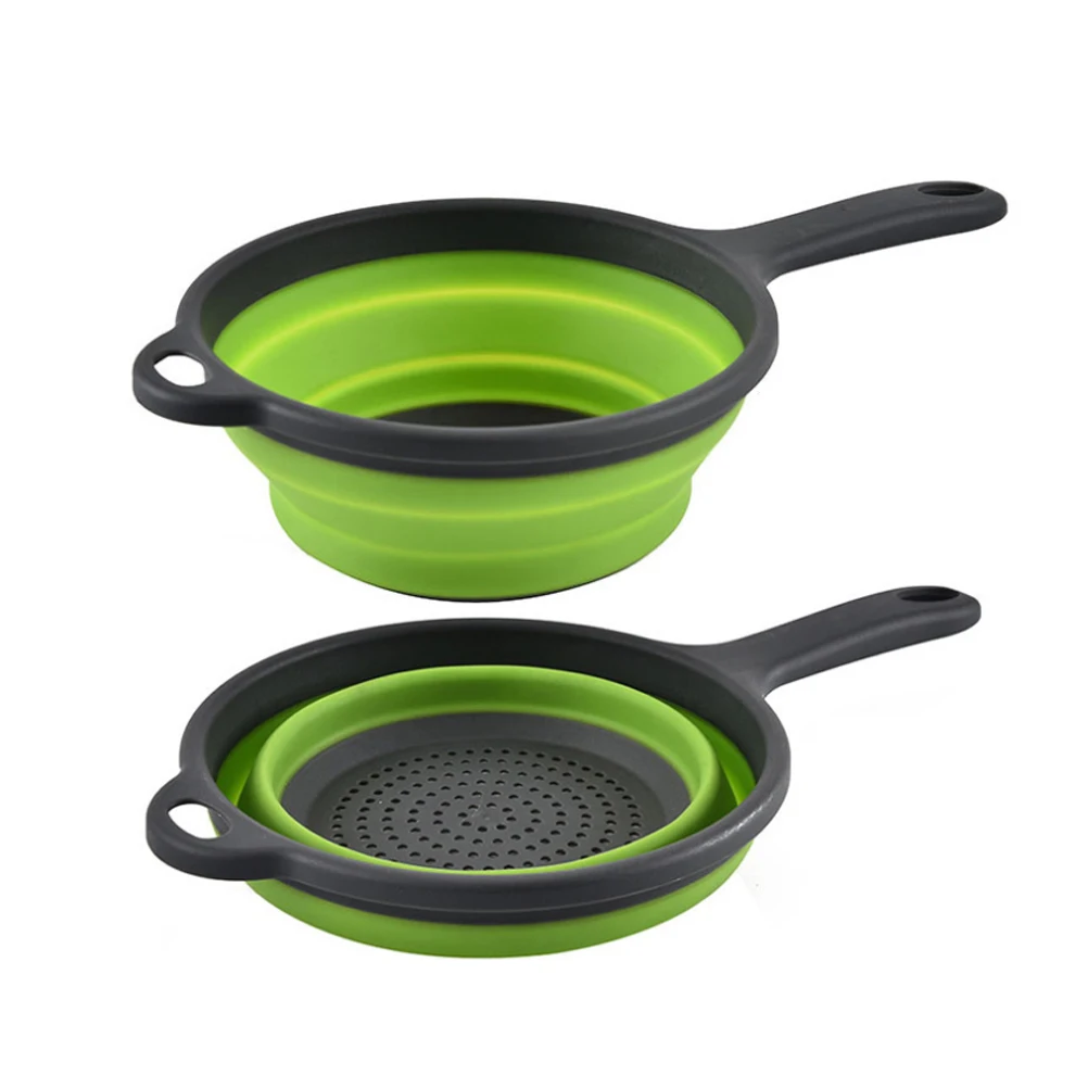 

Fruits Vegetable Drain Basket Foldable Storage Baskets Foldable Storage Basket Reusable Collapsible Kitchen Essential Tool