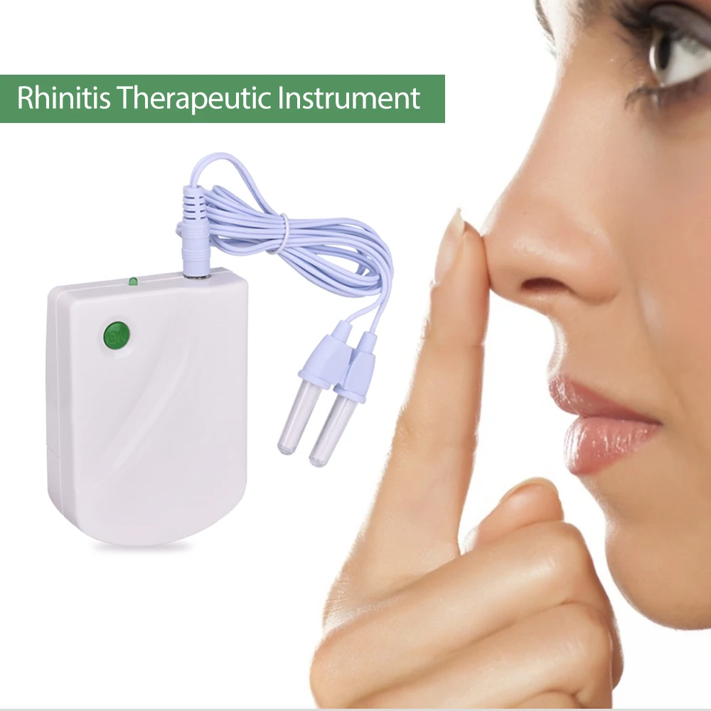 Allergy Rhinitis Relief Treatment Machine Sinusitis Nose Cure Laser Low Frequency Pulse Hay Fever Runny Sneeze Therapy Device