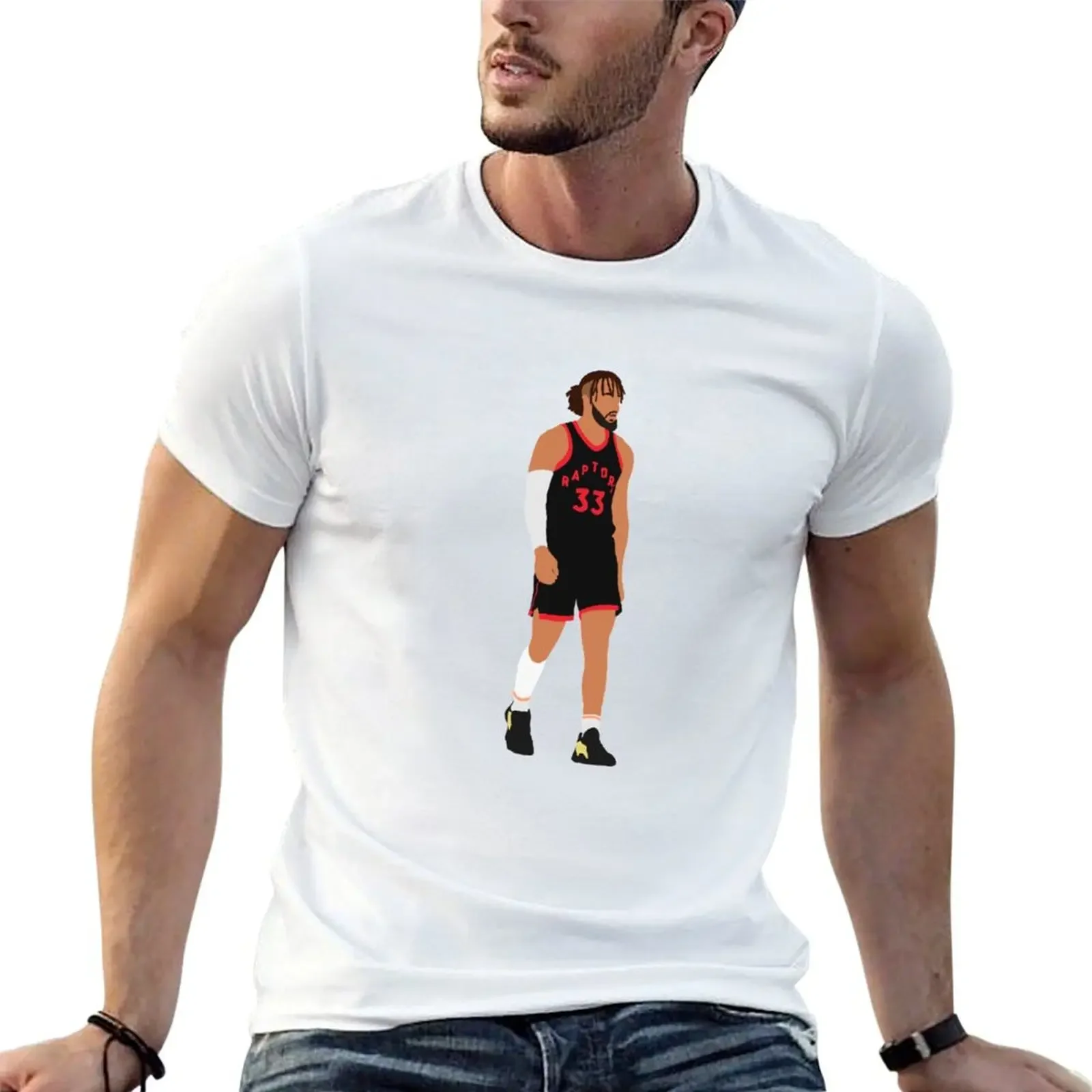 Gary Trent Jr T-Shirt street wear customs customizeds mens workout shirts