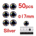 Plata 50 piezas 17mm
