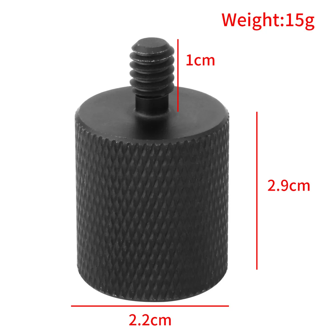 1/4 3/8 5/8 M6 M5 M4 M10 Schraube Konverter Adapter Männlich Weiblich für Stativ Mikrofon Lichter Flash Ball Kopf Projektor Kamera Halterung – Detail 8