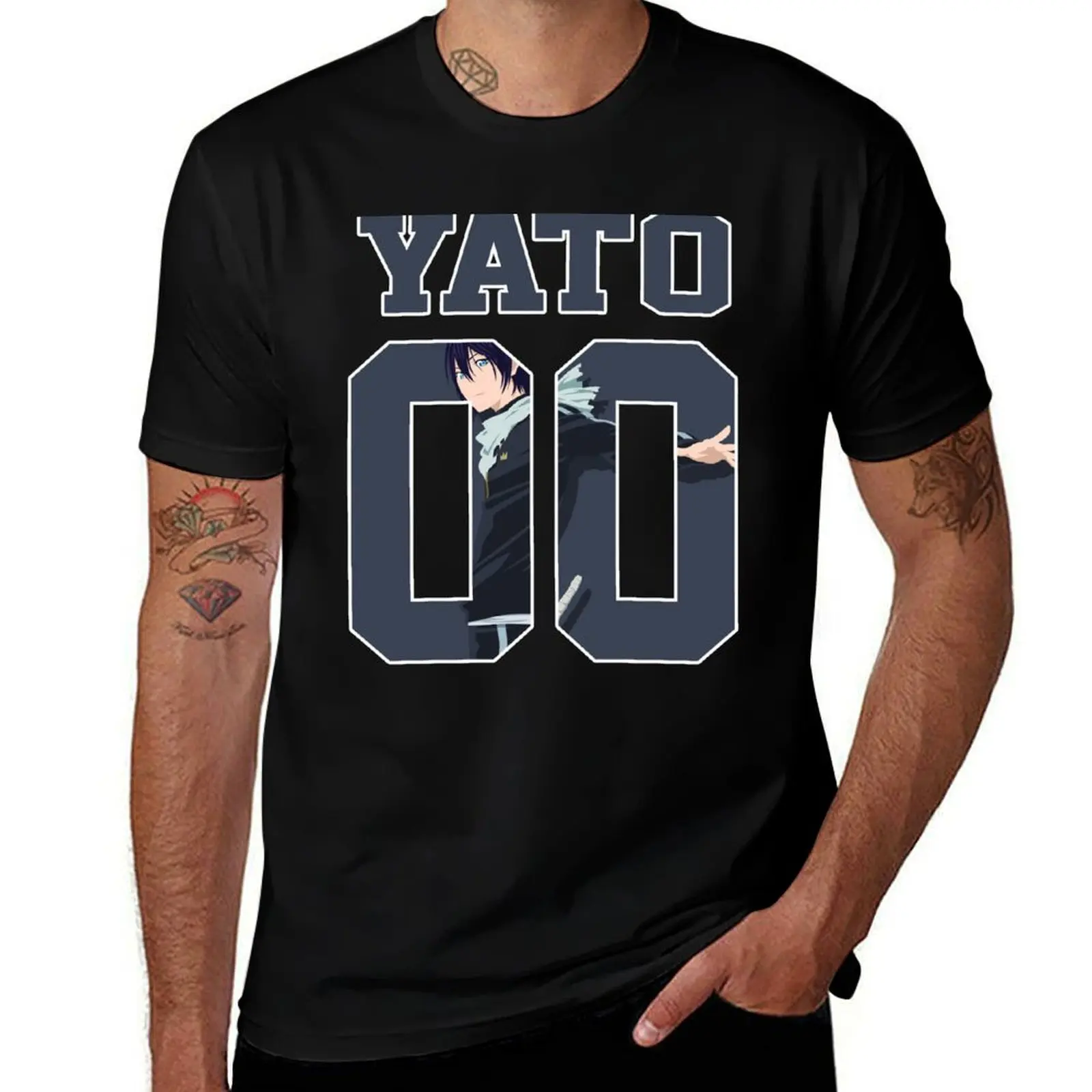 

Yato God - Noragami Jersey T-Shirt Casual Daily Wear Short Sleeve Top