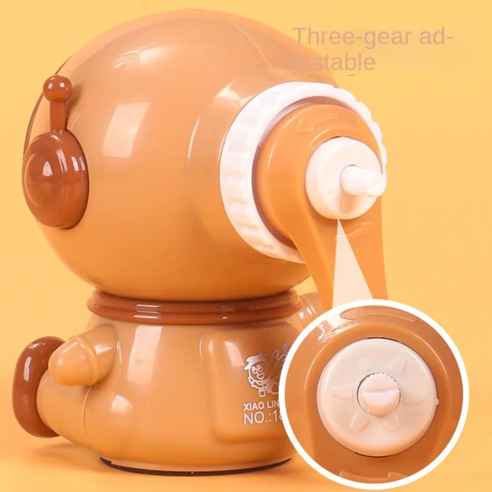 Hand-cranked Capibara Pencil Sharpener Third Gear Adjustable Anti Sticking Lead Pencil Sharpener Automatically Enters Lead