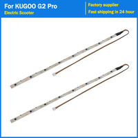 Electric Scooter LED Light Strip Left Right Side Lamp for KUGOO G2 Pro Kickscooter Self-adhesive Lamp Tape Replace Accessories