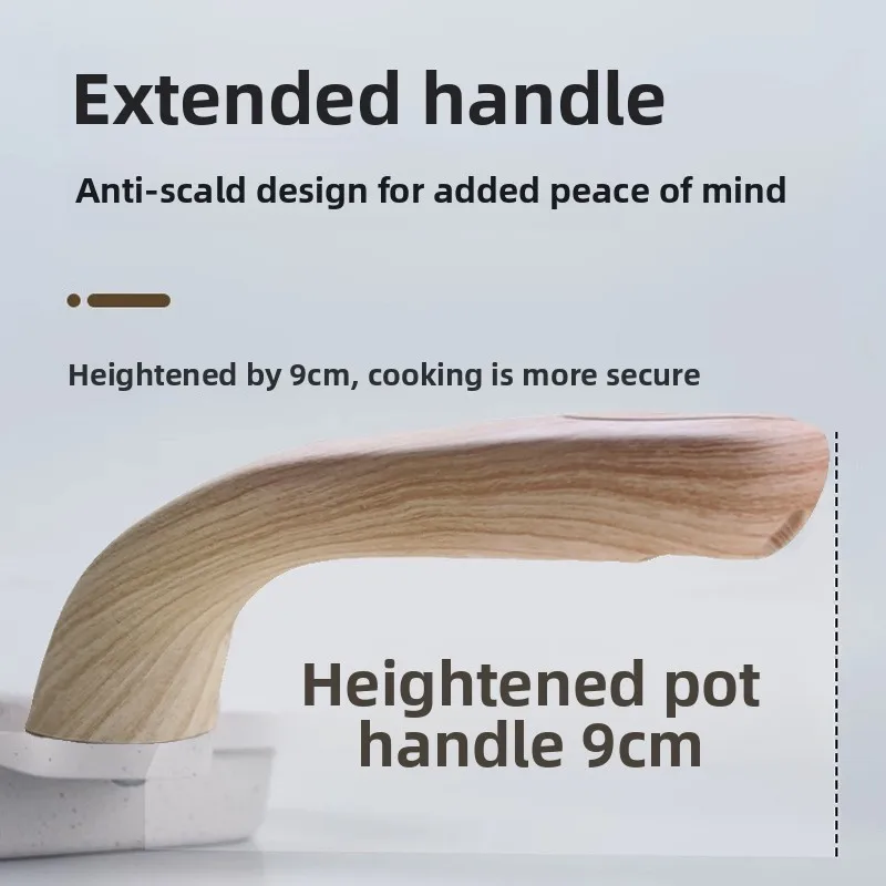 Household omelette pan Non-stick pan Three-in-one steak  Maifanshi mini breakfast Universal
