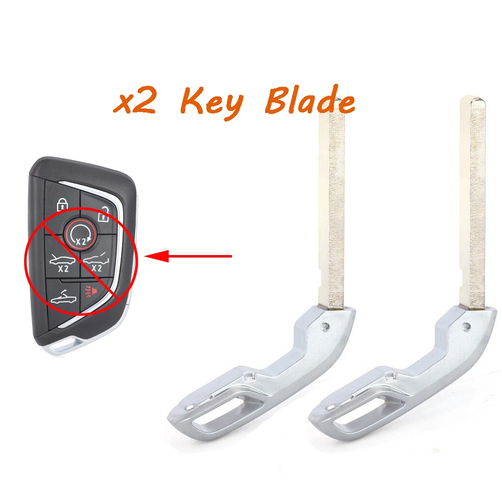 

2 пучка дистанционного ключа для Chevrolet Corvette C8 2020 2021 2022 для Cadillac Escalade Lyriq XT4 2023 2024 YG0G20TB1 13538852