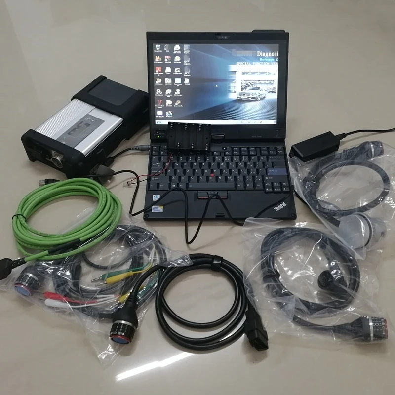 

Super MB Star C5 SD 5 SSD 480 ГБ X220t Ноутбук Компьютер Планшет для автомобилей и грузовиков Диагностический инструмент Автоматический программатор Сканер