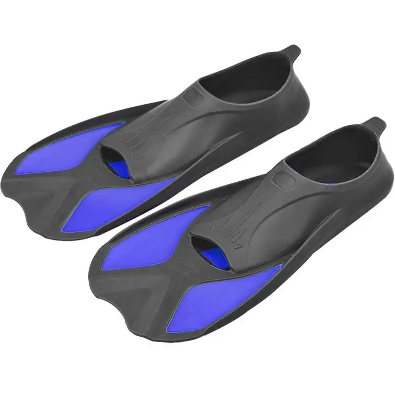 Swim Fins Portable Snorkeling Fins Scuba Diving Flippers Non Slip Diving Fin Full Foot Swim Flipper Beginner Swimming Equipment