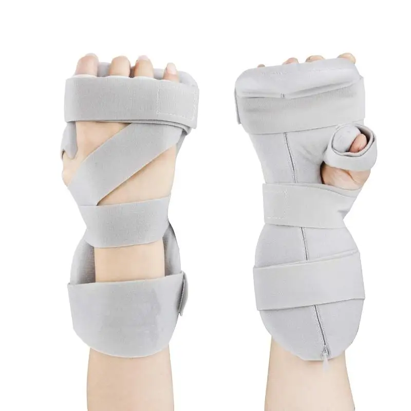Stroke Hand Brace Support Adjustable Finger Night Hand Splint Support Orthopedic Wrist Rest Arthritis Tendonitis Rehabilitation