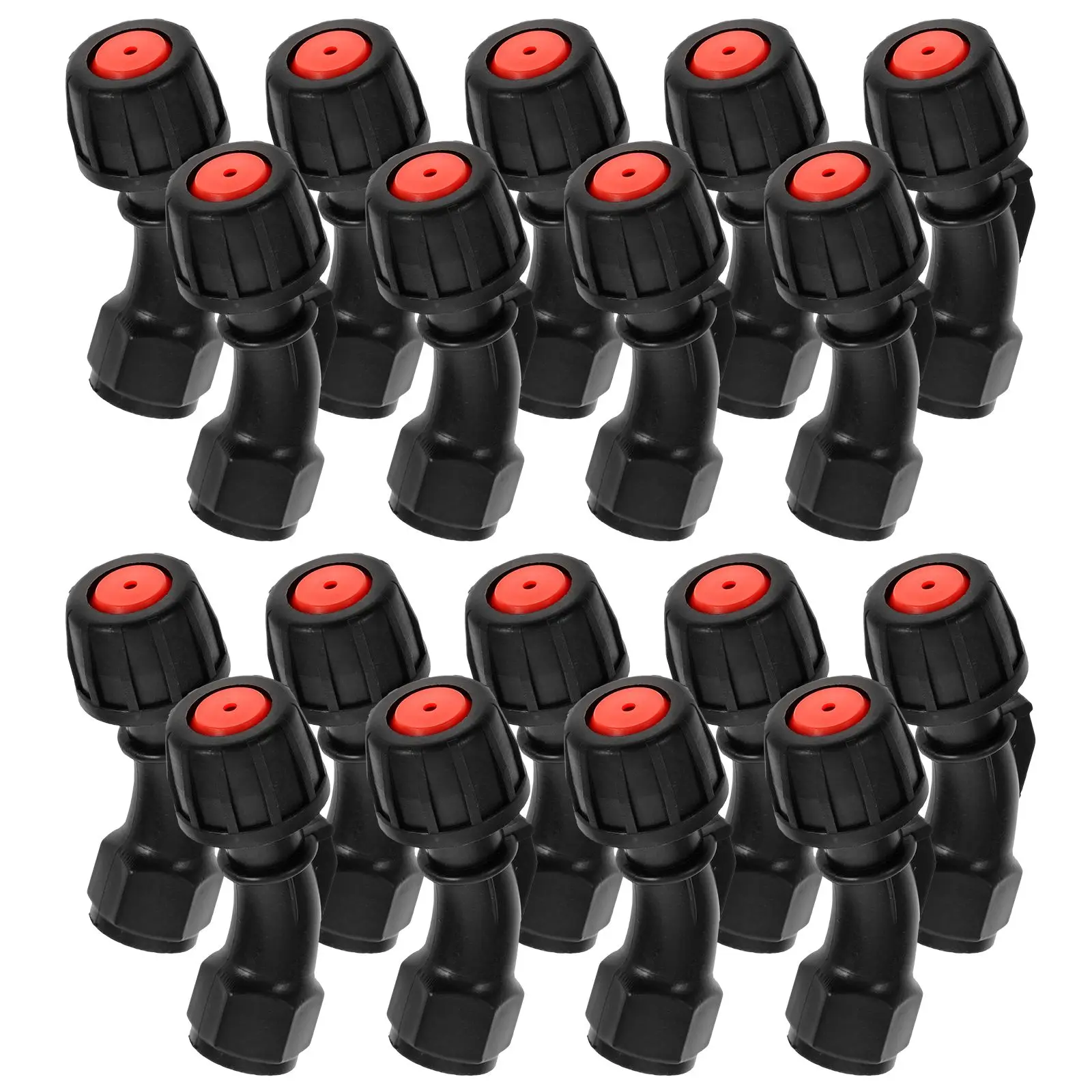 

50pcs Windproof Spray Nozzle Durable Plastic Precise Atomization for Gardens Agricultural Electric Sprayers Flat Fan
