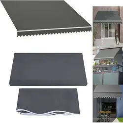 Retractable Awning Top Replacement Fabric(Without Frame) Outdoor Sun Shade Shelter Canopy Cover Waterproof Polyester for Yard