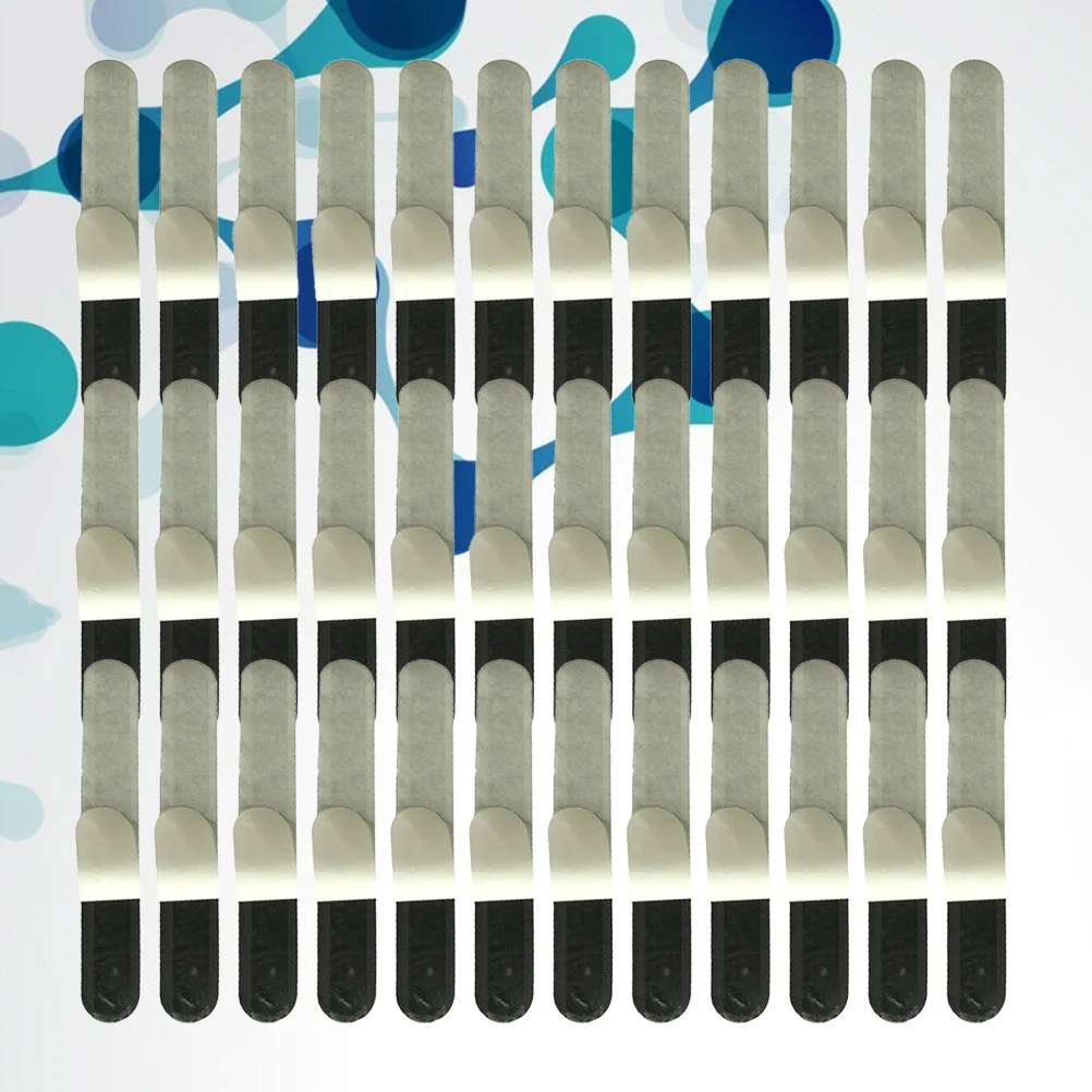 

50Pcs Absorbent Disposable Sweatband Hat Liner Pads Sweat Stains Blocking Hat Cushion Black Absorbent Sweatband