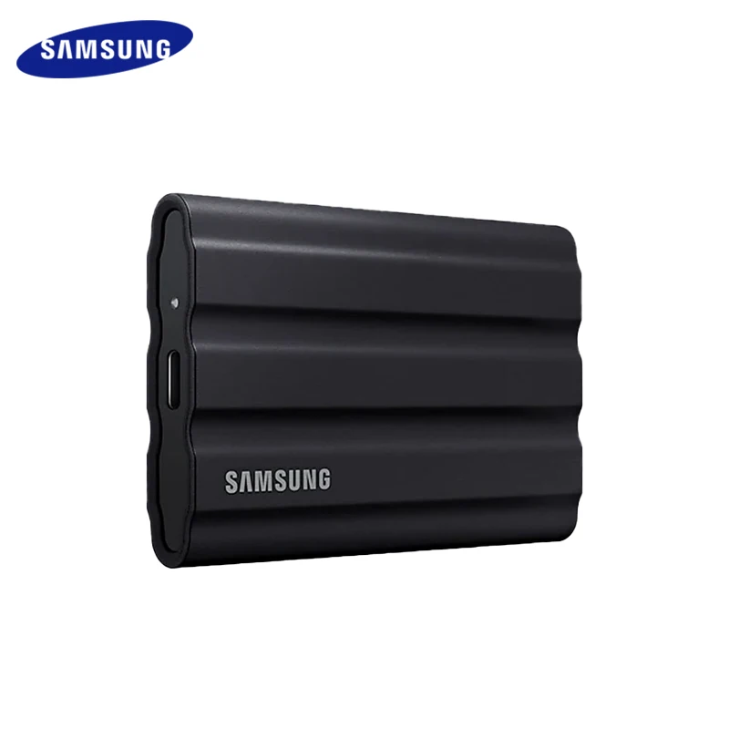 Samsung tragbare SSD T7 Shield USB 3,2 Typ-C Solid-State-Laufwerk PSSD 1TB 2TB externe Festplatte NVME-Festplatte für iPhone 15