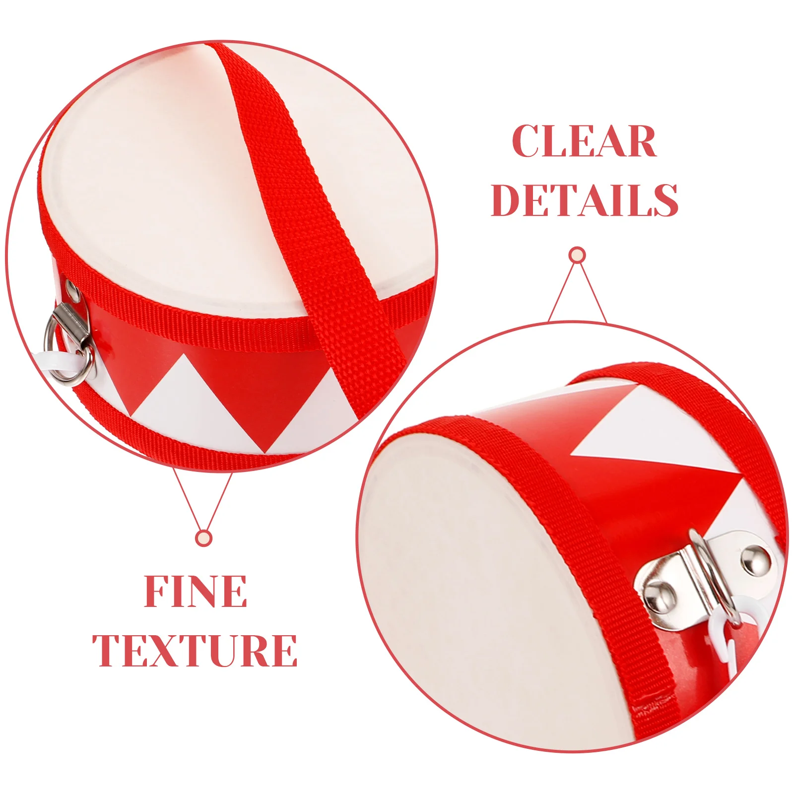 1 Set Percussion Instrument Drum Toddler Snare Drum Portable Snare Drum Cute Snare Drum with Drumsticks