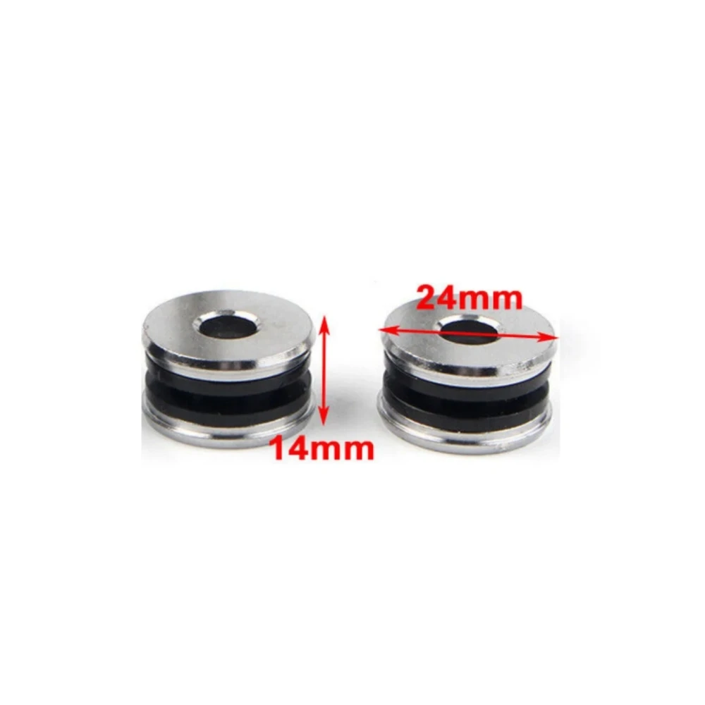 Quick Detachable Docking Hardware Kit Saddlebag Docking Bushings Fits for Harley Flstc Models Equipped 2003-2017 2004 2005 2006