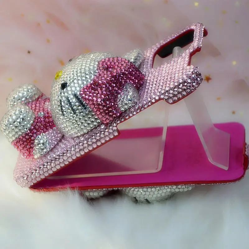 Rhinestone Bling Crystal Phone Case Chain For iPhone 11 12 13 14 15Pro Max X Xs XR 7 8 Plus SE 2 3 10 Transparent Bumper Cover