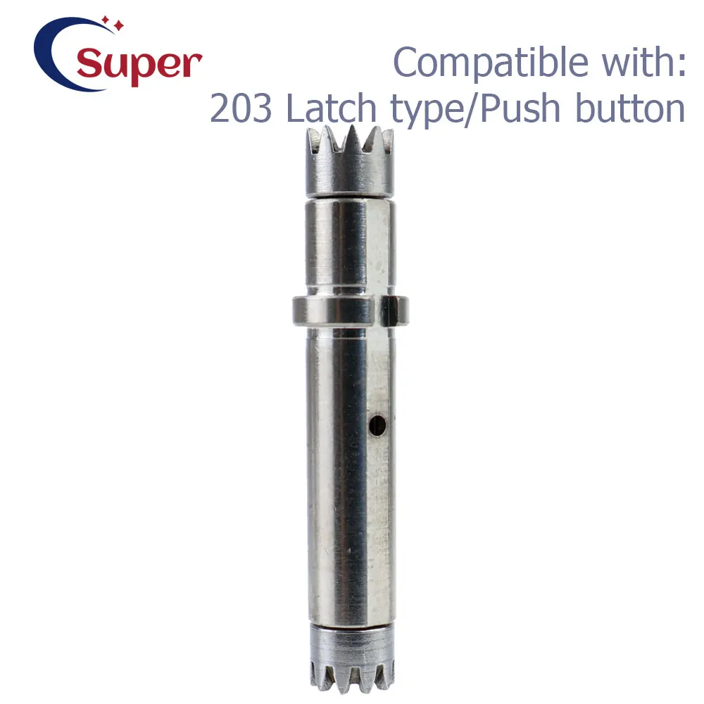 Dental Low Speed Handpiece middle gear Push button Contra Angle Handpiece Shaft Spindle For NSK EX203C latch type contra angle