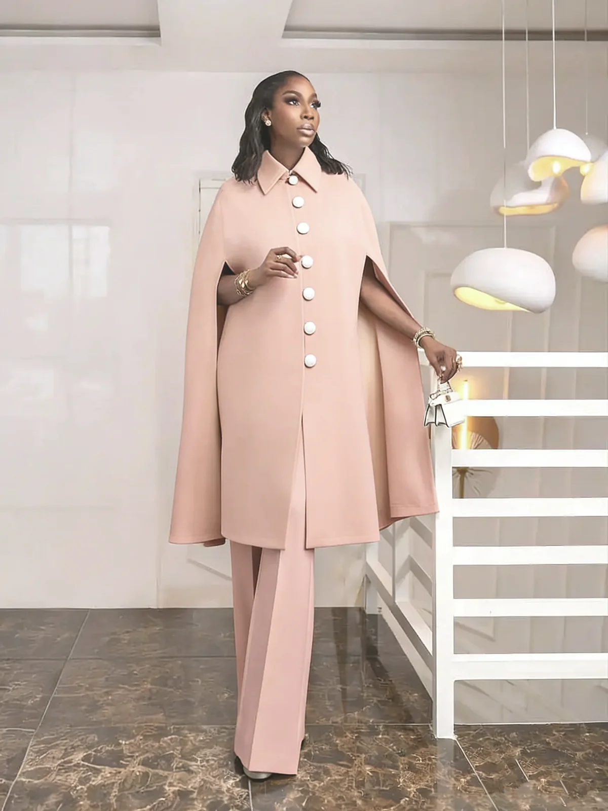 Cape Style Women Blazer Suits 2 Pieces Plus Size Wedding Baquet Mother Suits Customized Formal Birthday Party Evening Suits