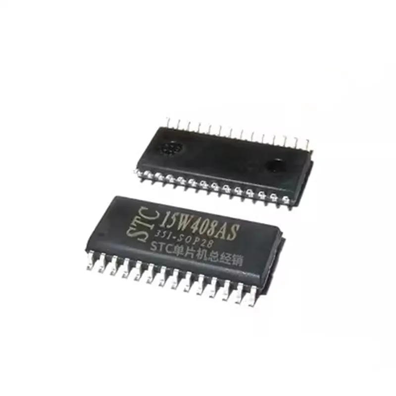 5 pezzi originale autentico STC15W408S-35I-LQFP44 STC15W408AS-35I-SOP28 STC15W204S-35I-SOP8 chip IC a circuito integrato a chip singolo