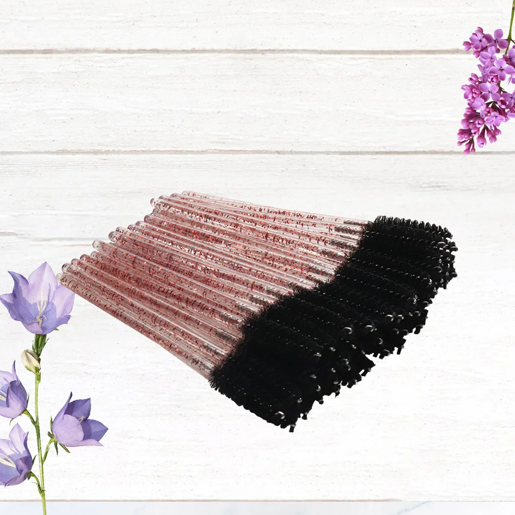 100 pezzi pennelli per trucco ciglia applicatori mascara usa e getta con punta flessibile per la toelettatura delle sopracciglia perfetti per i viaggi