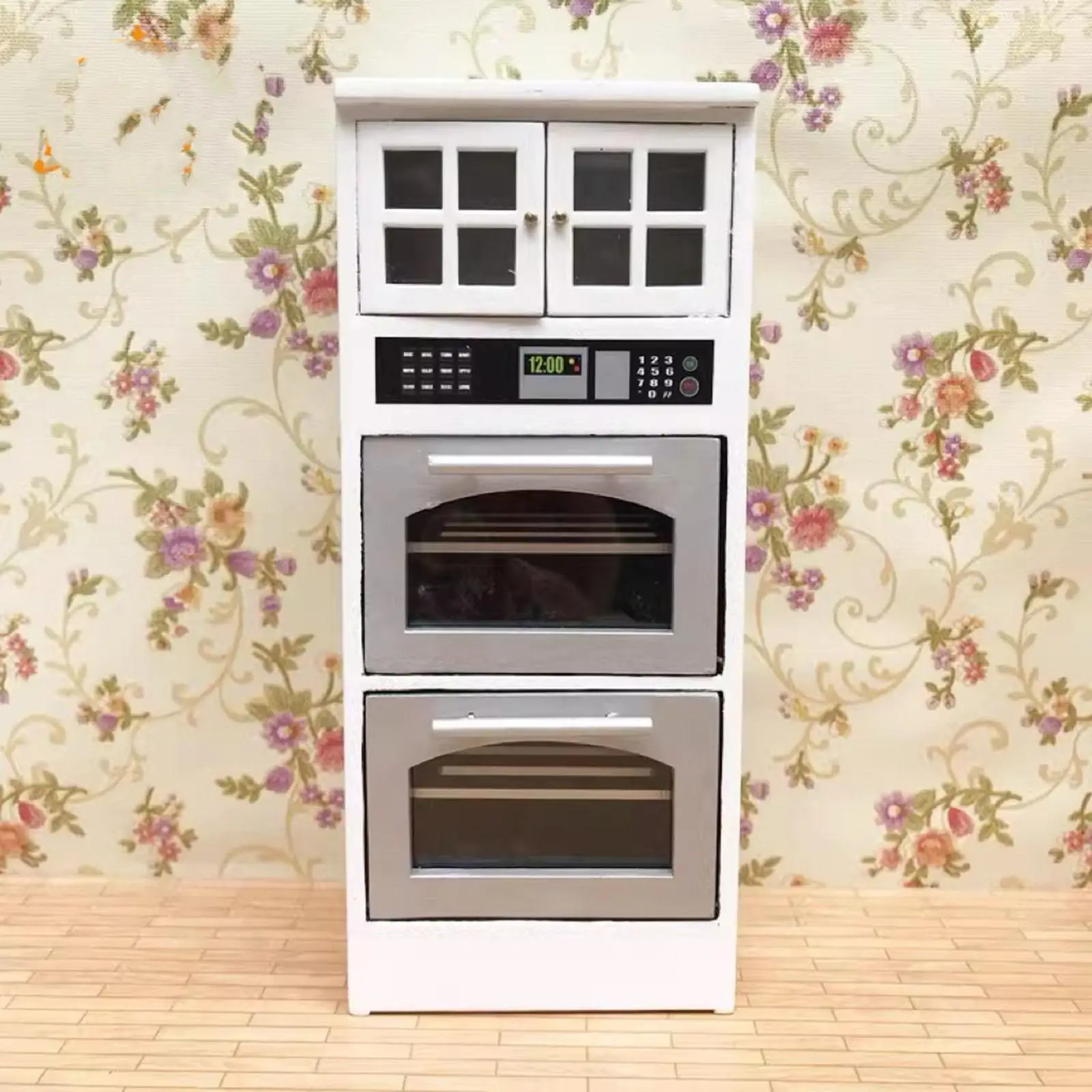 

Миниатюрный шкаф-печь для кукольного домика 1:12 с открывающимися дверцами, декоративный, для самостоятельной сборки, модель для хранения, аксессуары для DIY-моделей