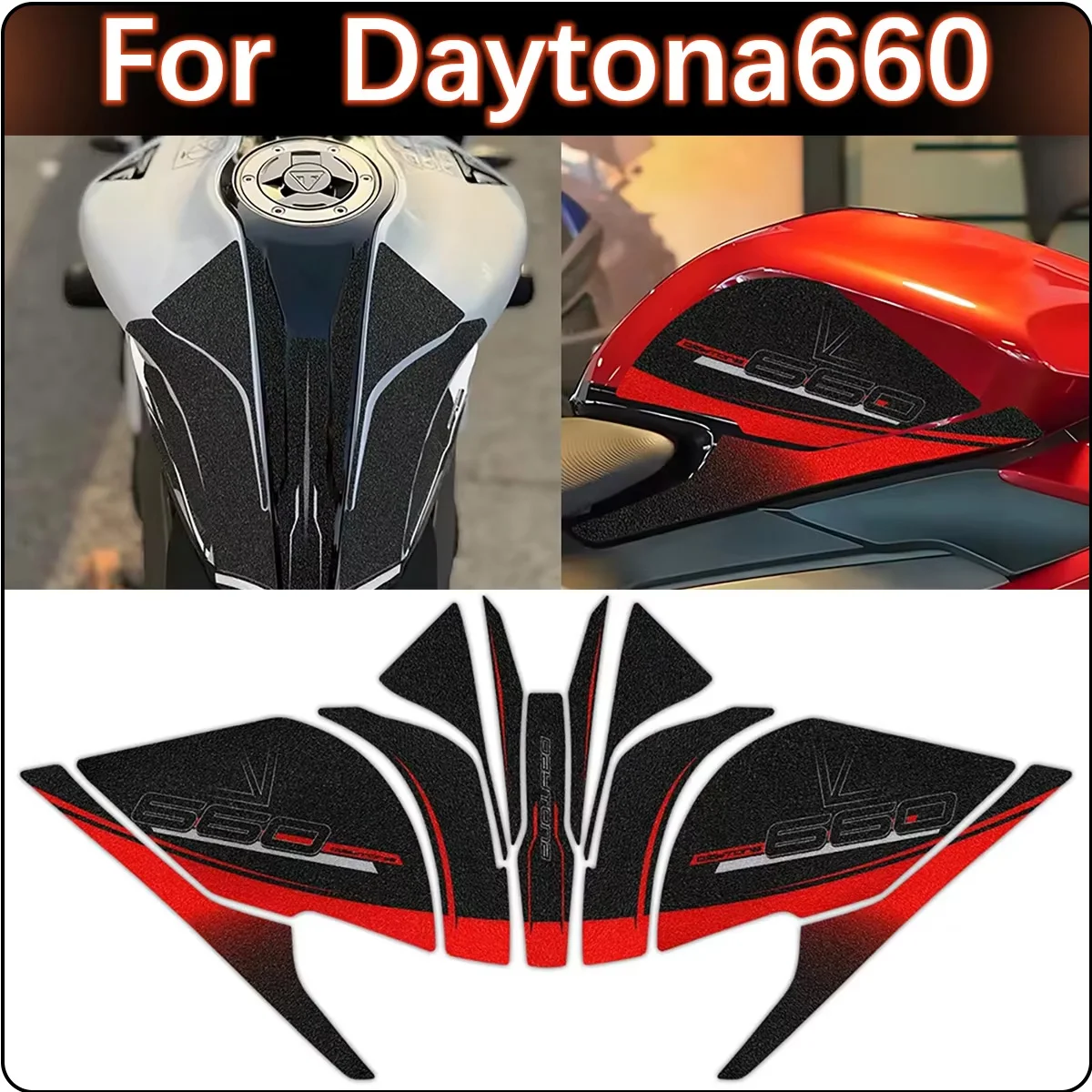 For Triumph Daytona 660 Motorcycle Fuel Tank Protective Scratch accessories Resistant stickers
