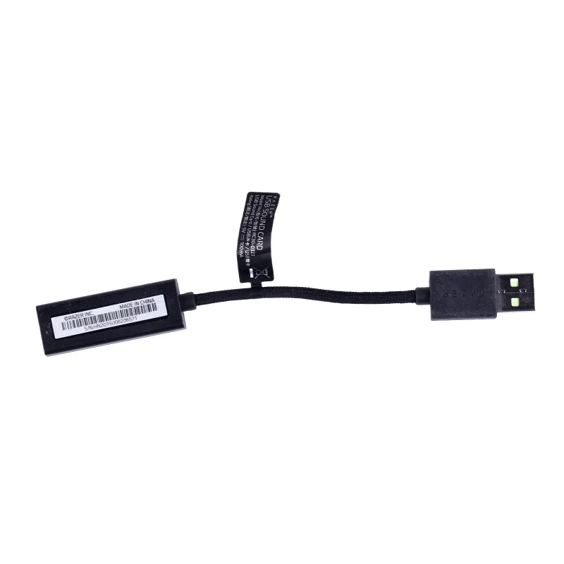 USB Sound Card Adapter for For Razer Blackshark V2 pro Wireless Gaming Headphones