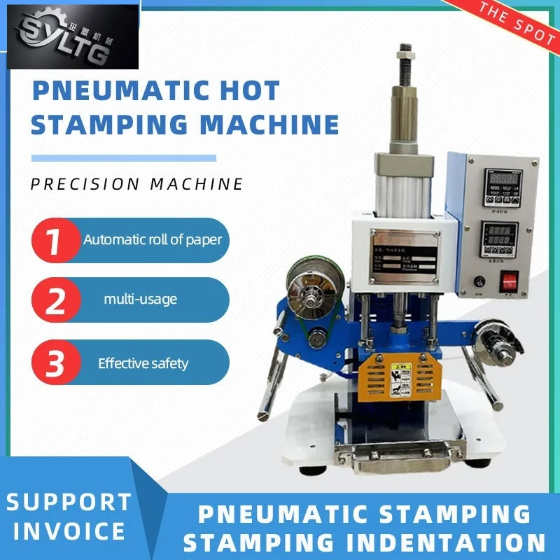 Máquinas de estampado en caliente, prensa en caliente automática, Control inteligente, punzonado en relieve, cajas de plástico de cuero, productos de papel