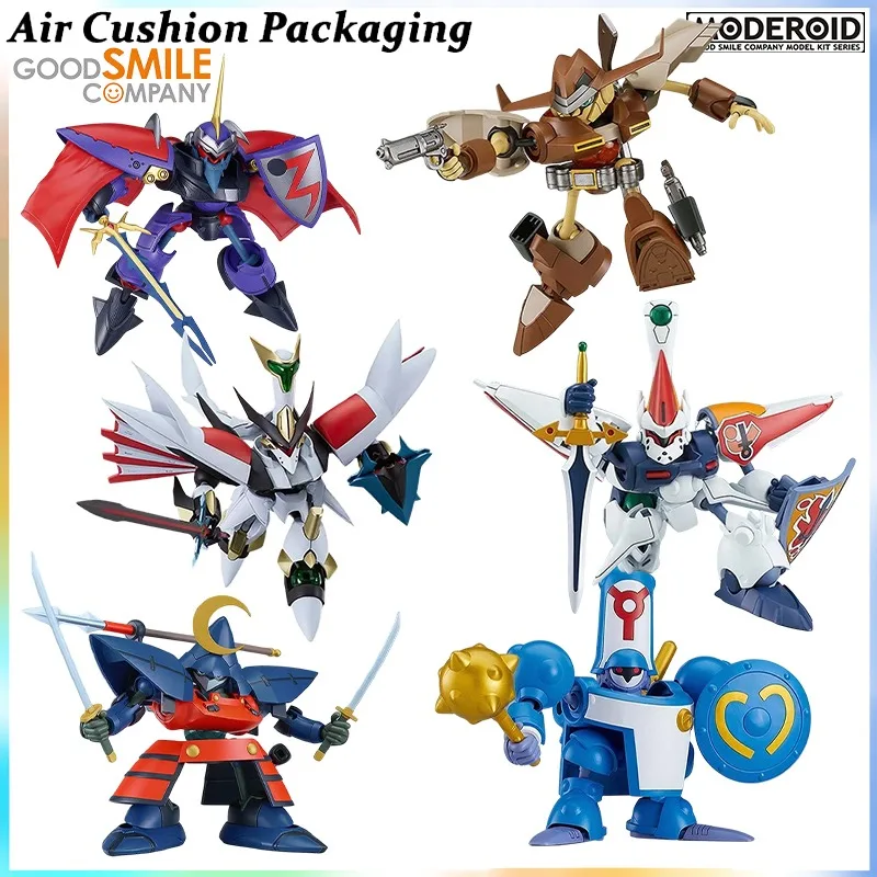 

GSC Genuine MODEROID Series Lord of Lords: Ryu‑Knight Bakuretsumaru Baurus Hayatmaru Delingar ZephyrAction Figures Model Toys