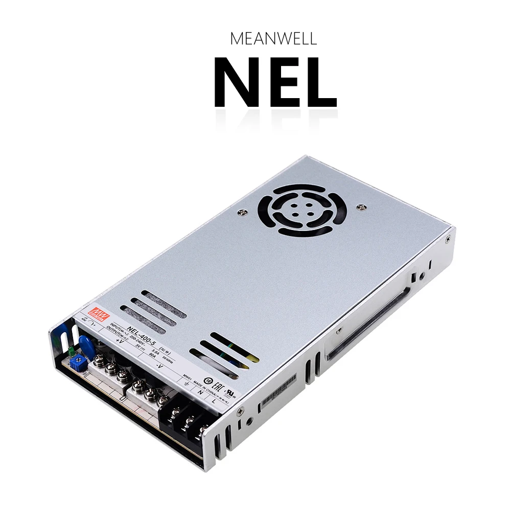 (Meanwell)NEL-400-2.8/4.2/5 Single Output Power Supply SMPS Thin LED Color Screen Moisture-Proof Layer