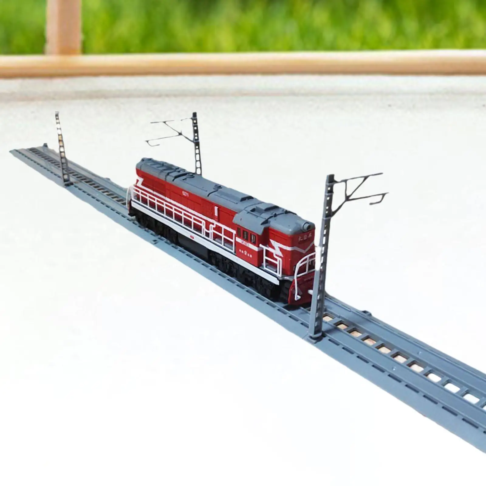 Train Track Accessories DIY 3D Platform Toy for Railroad Set Table Activity