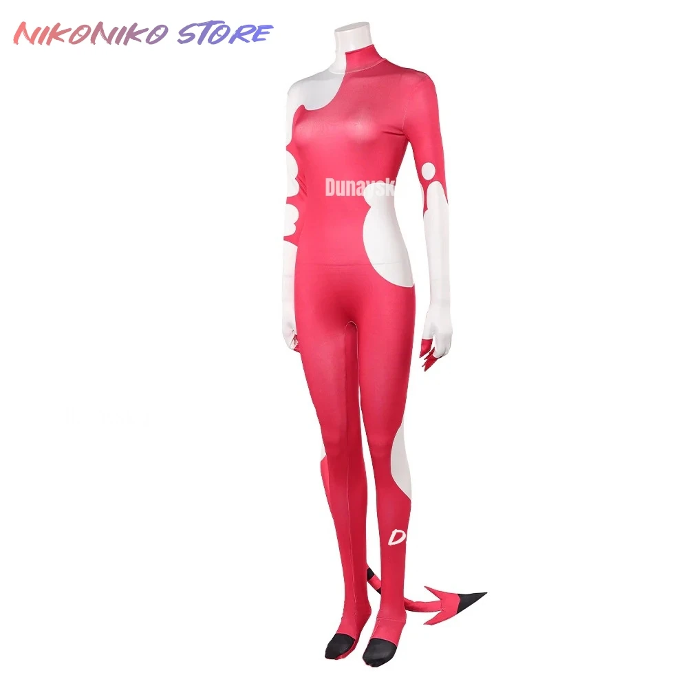 زي تنكري لزعيم الشر للتلفزيون سترايكر بليتز مع ذيل ملابس فانتازيا للبالغين بدلة حفلات الهالوين #5