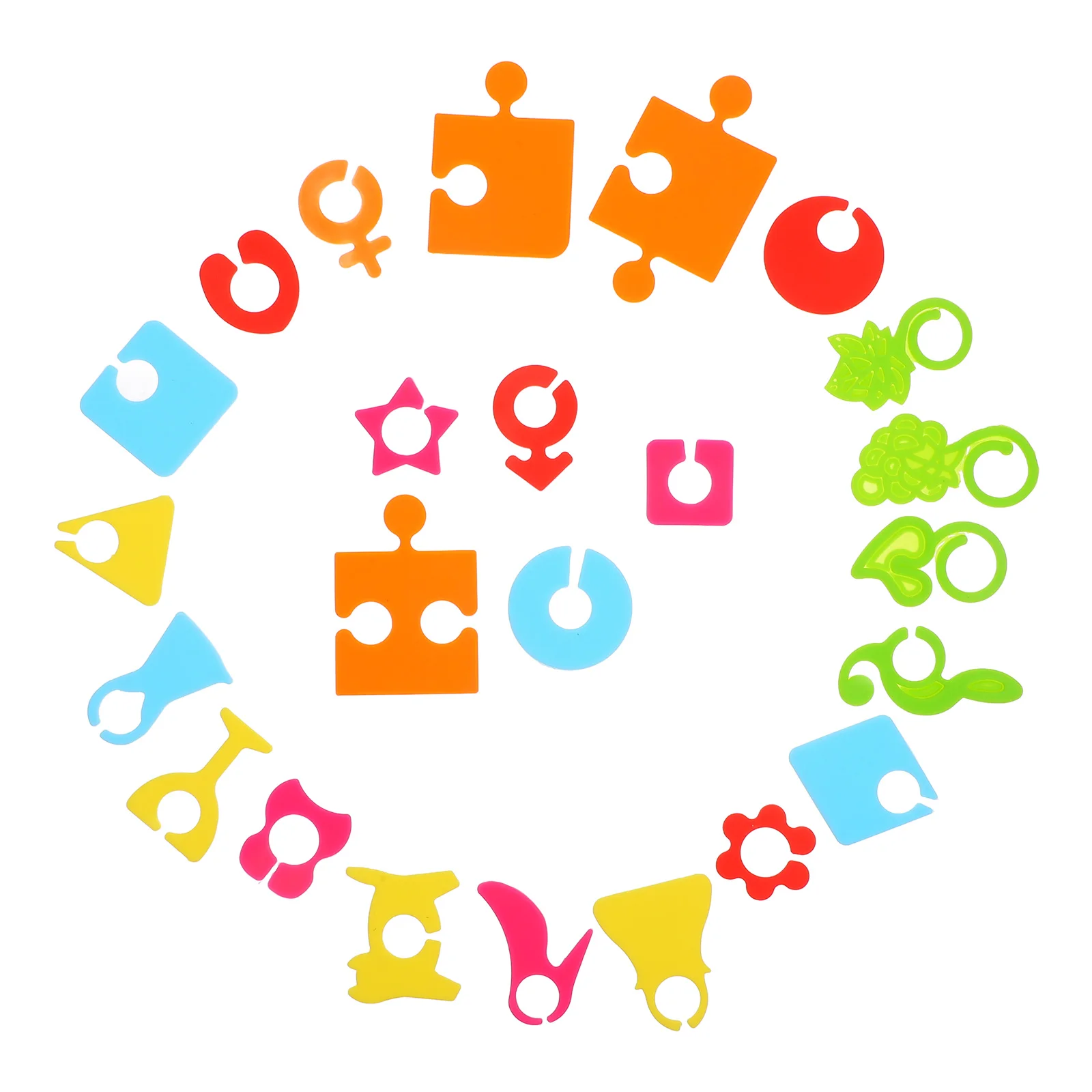 

24 Pcs Glass Markers Silicone Cup Charms Creative Shape Drink Identifiers Party Supplies Gathering Accessories Bar Tools