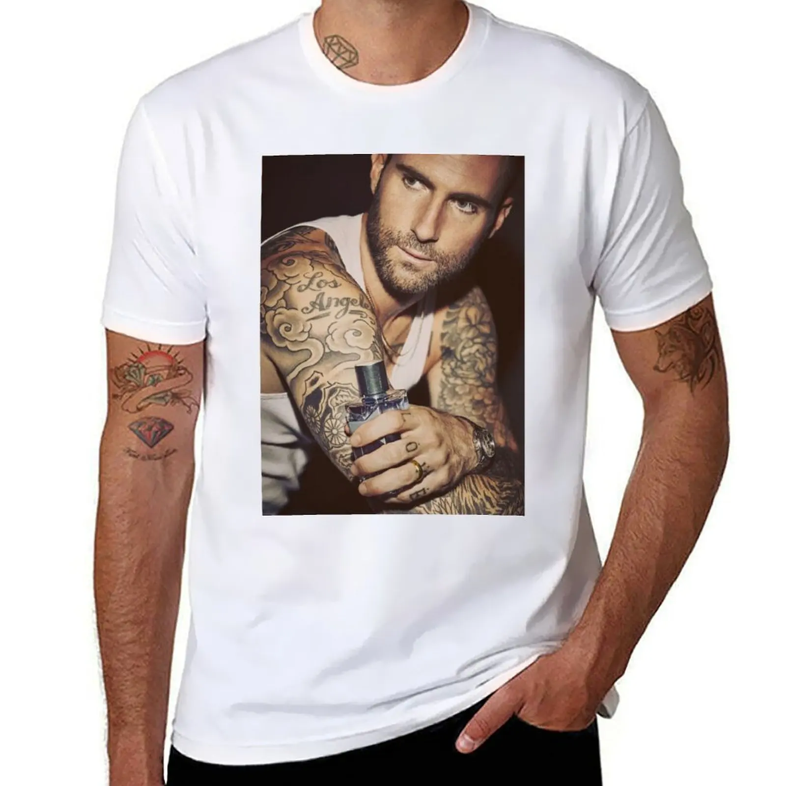 

adam levine T-Shirt cotton t shirt pack t shirts designer T-Shirt