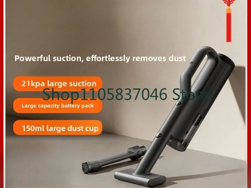 Car vacuum cleaner, small, mini, high suction, dust removal, charging, long battery life, household handheld vacuum cleaner