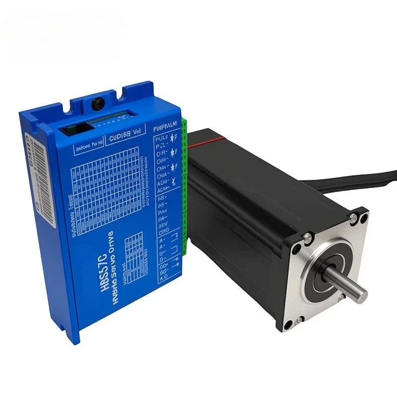 57HS112ES-ZC2M+HBS57C 4A Kit Cnc 4 Axis Nema 23 Stepper Motor for Automation Equipment