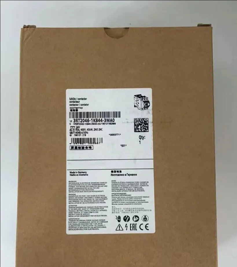 

Brand New 3RT2046-3KB44-3MA0 3RT2046-1KB44-3MA0 3RT2046-1AK64-3MA0 Warranty One-year