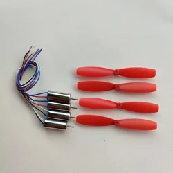 716 7mm*16mm Coreless Motor with 60mm 6cm Propeller Blades Engine DC 3.7V High Speed Strong Magnet DIY RC Drone Quadcopter