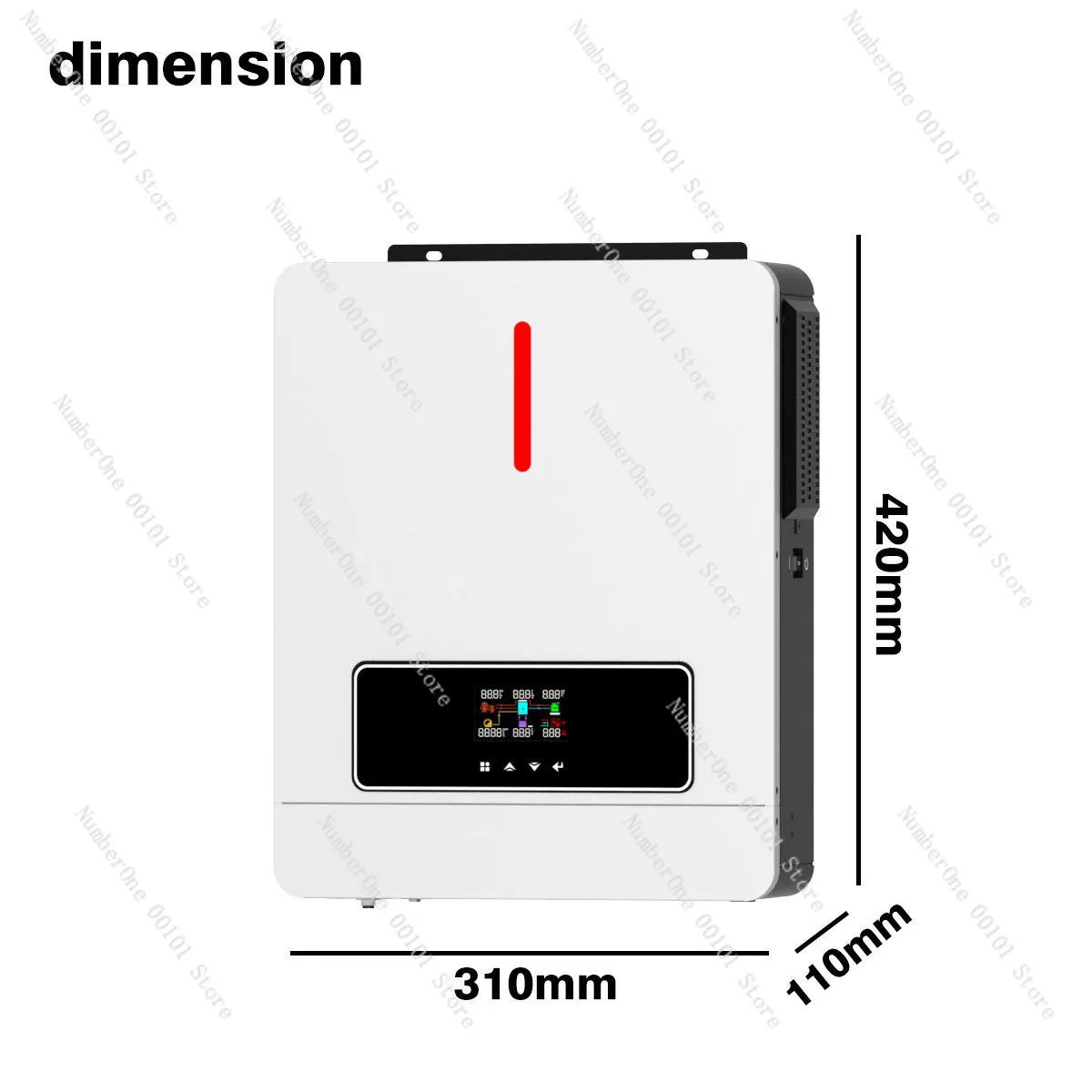 1000W 3.2kw 4.2kw 10.2kw Hybrid Solar Inverter off-Grid